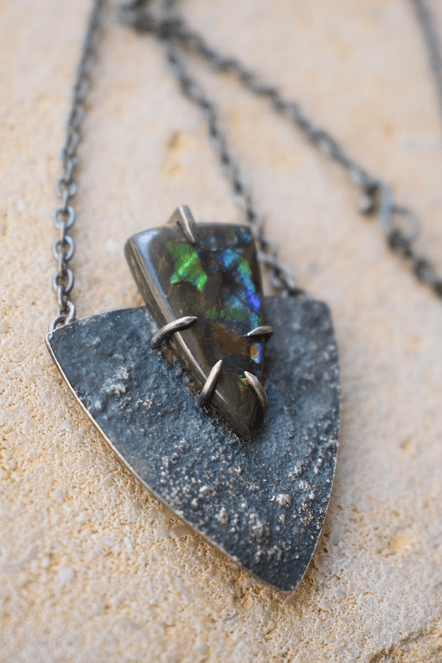 Collier Ammolite 