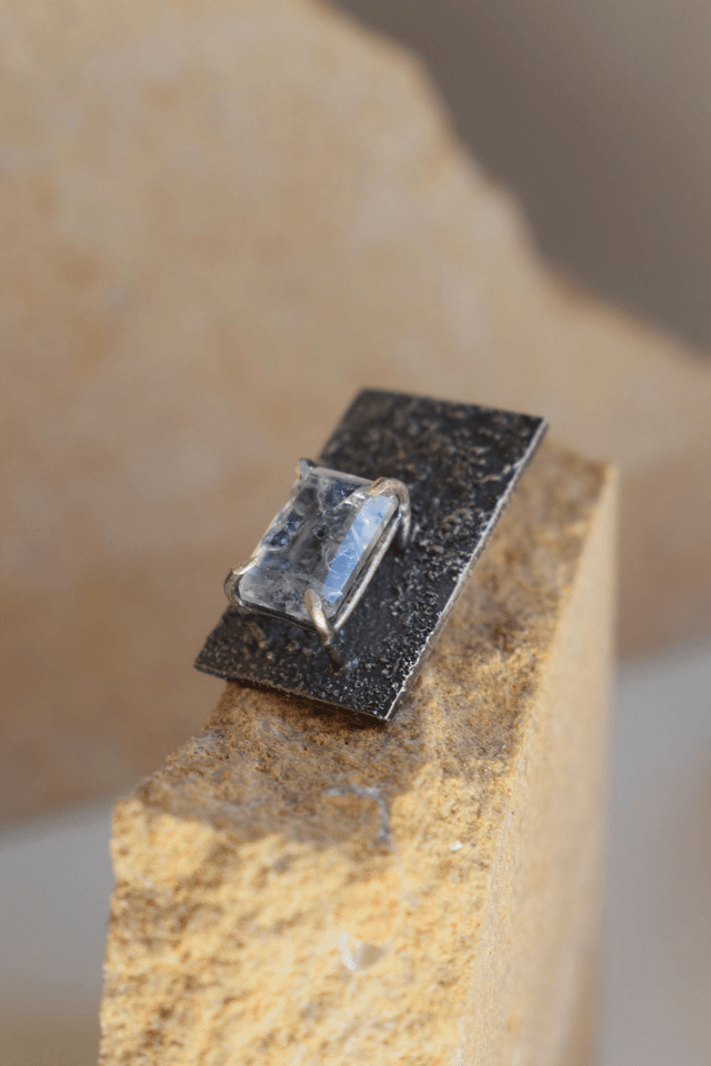 Pendentif Quartz à Fluorite 