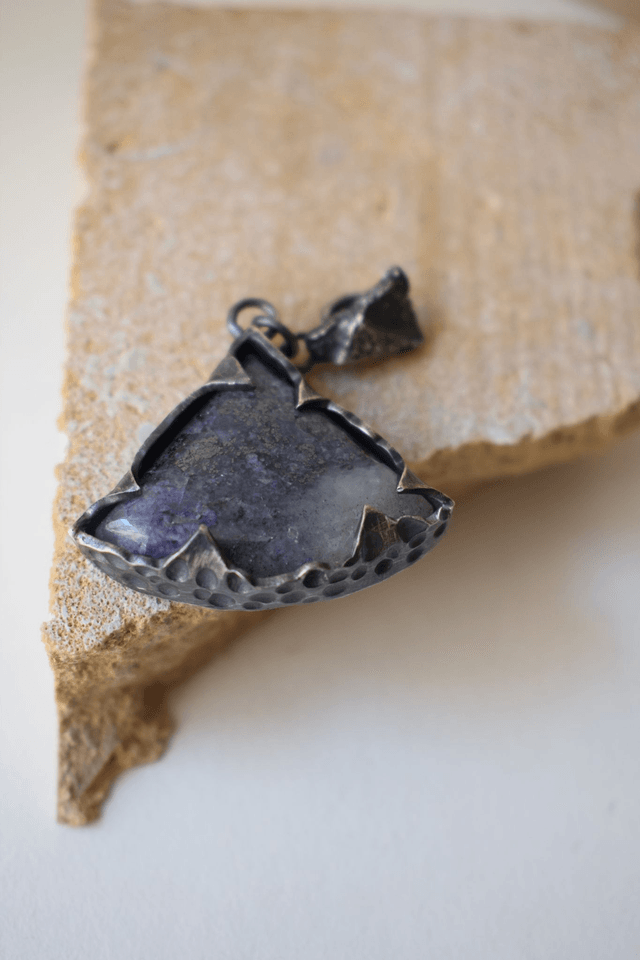 Pendentif Quartz à Violane 