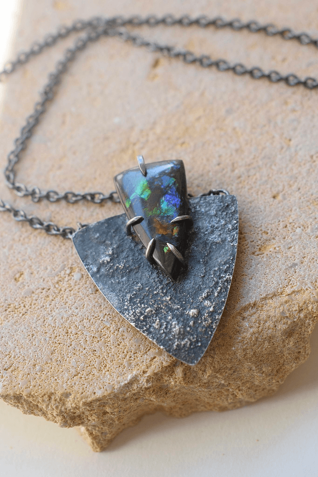 Collier Ammolite 