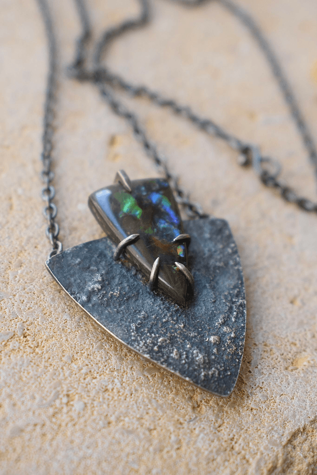 Collier Ammolite 