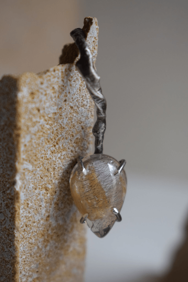Boucles d’oreilles Topaze Quartz 