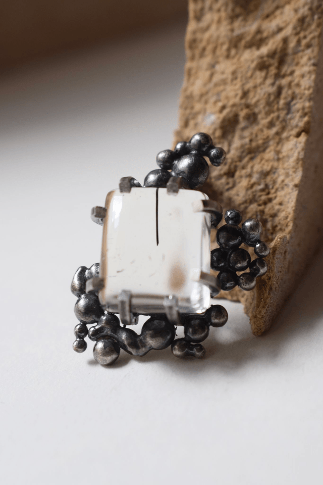 Pendentif Quartz à Tourmaline