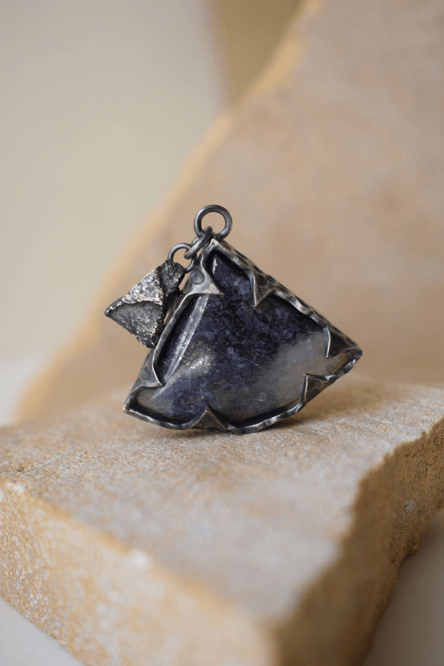 Pendentif Quartz à Violane 